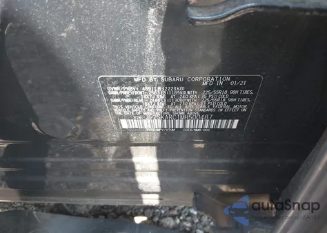 2021 Subaru Forester Sport z USA, uszkodzony, nr VIN JF2SKARC1MH500487